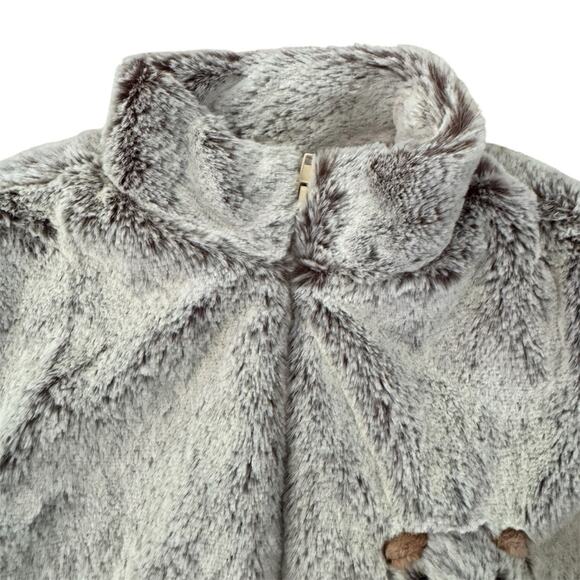 Dani Créations Kids’ Marmot Plush Sleeveless Vest 
Soft Size 5/6 - Picture 2 of 8